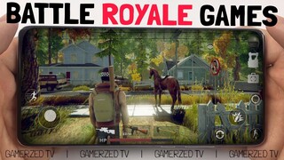 TOP 10 BEST NEW BATTLE ROYALE GAMES FOR ANDROID/IOS IN 2021 | HIGH GRAPHICS GAMES