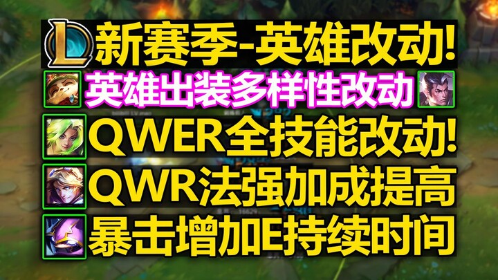 LoL New Season [Champion Changes] Preview: AP Xin Zhao, Crit Kha’Zix, AD Teemo, AP Ezreal, AP Zeri—d