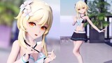 Summer is coming, it’s time to put on your swimsuit/summertime[4K/ Genshin Impact MMD/影]