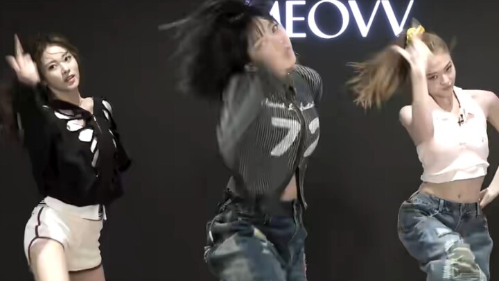 MEOVV硬核式练习室预告路过感觉被打了一拳，浑身都是使不完的牛劲
