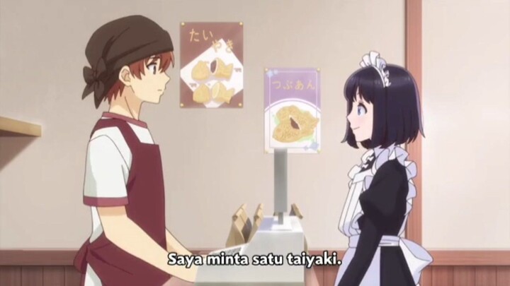 MAID-SAN WA TABERU DAKE EPISODE 01 SUB INDO PART 1