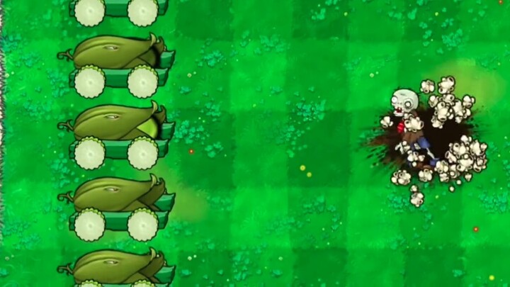 New hybrid waste: real pea cannon #plants vs zombies #waste vs zombies