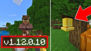 มาเเล้ว!!Minecraft PE 1.12.0.10 เเก้บัค มีของเพิ่มป่าวนะ??