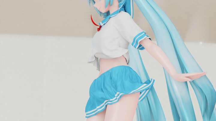 [MMD]When Hatsune Miku dances in a sailor suit|<Love Trial>