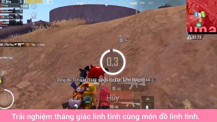 Trải nghiệm tháng giác linh tinh cùng món đồ