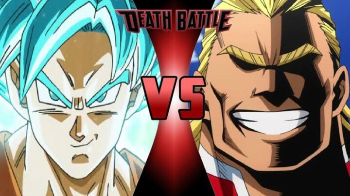 KETIKA ALL MIGHT VS GOKU ‼️ MALAH JADI DUEL LEGENDARIS 🔥