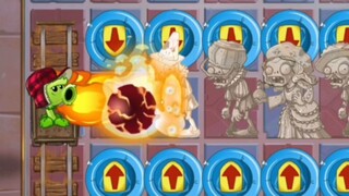 Guess which plants can destroy a whole row of statues with three ultimate bonuses
