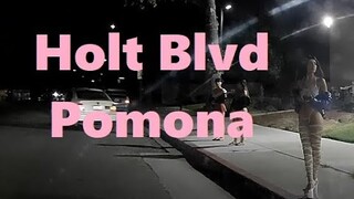 Driving Holt Blvd Pomona Girls Walk The Blade 4K - Part IV