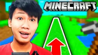 Minecraft, But Only Walk In Straight Line (Tagalog)