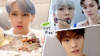 [SVT Ghi lại] Khảo sát liên quan đến màu tóc của BOO | Món ăn vặt bít tết trong phòng chờ | Phỏng vấ