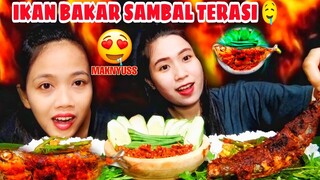 IKAN BAKAR PADANG, SAMBAL TERASI + LALAPAN