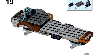 Chia sẻ bản vẽ doanh nhân di động ngày tận thế Lego moc