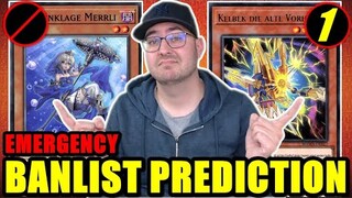 Yu-Gi-Oh! EMERGENCY BANLIST PREDICTION! Diese Veränderungen sind möglich! November 2022