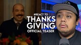 #React to THANKSGIVING Official Teaser