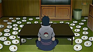 itachi makes eggs for sasuke