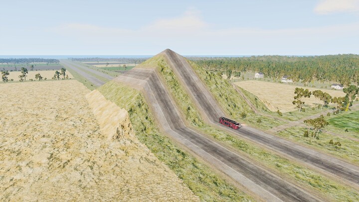It’s pretty normal to see a pyramid on the road, right?