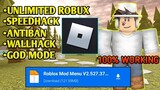 Roblox Mod Menu | v2.527.372 |✓Free Robux, God Mode, No Crash, Speedhack | 100% Working