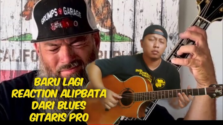 GITARIS BLUES REACTION ALIP BA TA (Pake mic murah tapi hasilnya Epic)