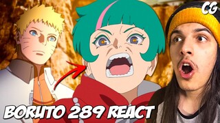 DAEMON, O PERSONAGEM MAIS FORTE DE BORUTO CHEGOU! NEM NARUTO TANKA? - React Boruto 289