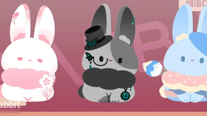 [Live2D finished model] 5r Rabbit comes in one bite~ Rabbit’s New Year’s Eve dinner is here