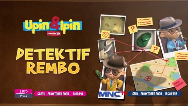 Upin & Ipin Musim 19 - Detektif Rembo (Full Episode)