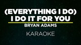 (EVERYTHING I DO) I DO IT FOR YOU - BRYAN ADAMS (Karaoke)