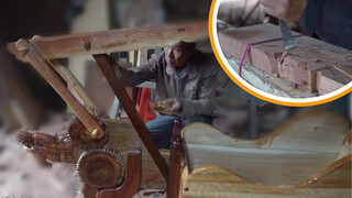 【Handicraft】Legendary cart that a grandfather made for his grandchildren. A wave of the hand is all it takes to zoom off!