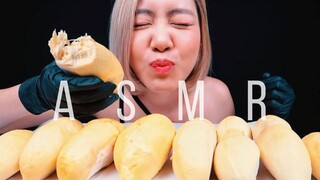 ASMR กินทุเรียน กรอบนอกนุ่มใน | ASMR DURIAN, STICKY EATING SOUNDS | 두리안 | 泰国榴莲 | MUKBANG | FAHASMR