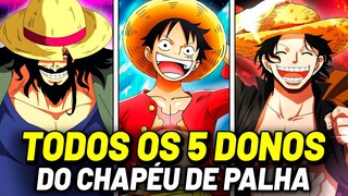 TODOS OS 5 DONOS DO CHAPÉU DE PALHA EM ONE PIECE!
