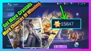 4 Ways To Get More Crystals Of Aurora in Mobile Legends | How To Get More Crystals Of Aurora(Easy)
