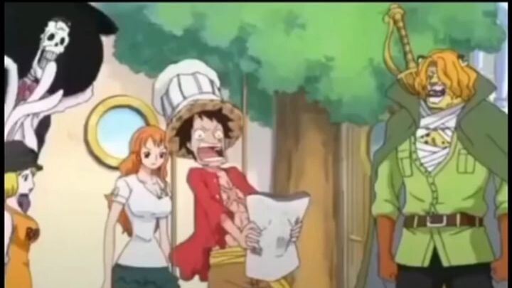 Luffy being Luffy for 3 mins straight