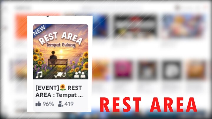 Rest Area Di Roblox Bisa Mancing Nih