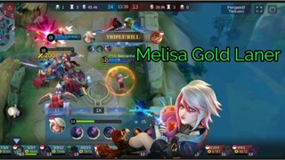 Melissa damage jarumnya sakit parah !!! | MLBB Mobile Legend