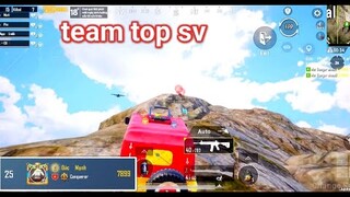 PUBG Mobile - Ghép Vào Team Top Chí Tôn Đi Quét Map Khiến Team Địch Không Kịp Thở