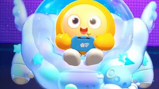 Little Eggboy rallies to attack the monster base and rescue Little Cero.