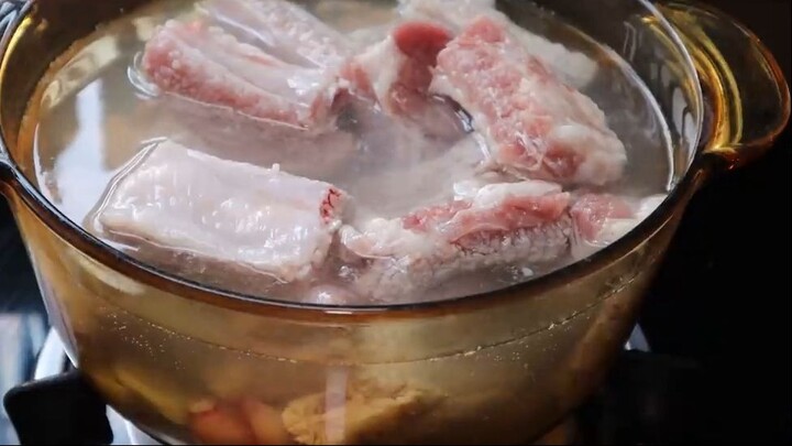 Nguyên liệu làm SƯỜN RAM SẢ ỚT Rất Ngon Làm Tốn Cơm