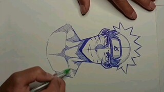 Cara Mudah Menggambar Naruto #naruto