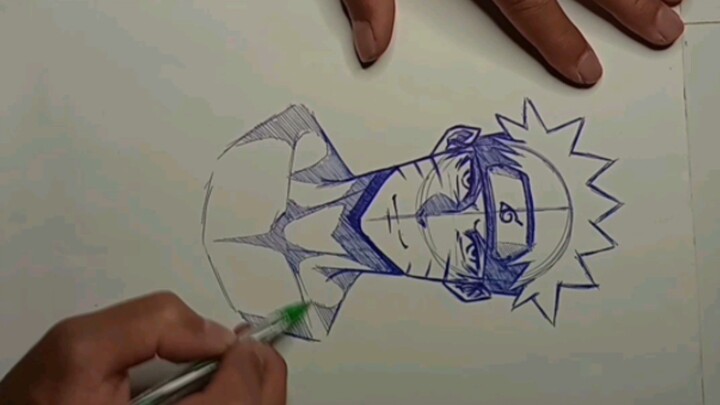 Cara Mudah Menggambar Naruto #naruto