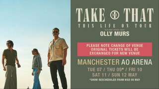 Take That -- live at Manchester -- 2024-05-09, captured from my live stream, audio/video bad quality