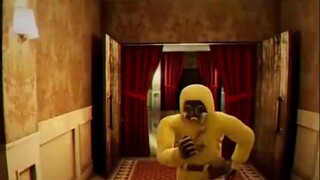 Japanese sister peeks into the men's bathroom