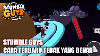 CARA TERBARU TEBAK JALAN YANG BENAR MAP SPACE RACE DI STUMBLE GUYS - Stumble Guys Indonesia