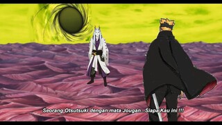 Boruto Bertemu Seseorang saat menjelajah dimensi Kaguya Otsutsuki - Sosok Sang Guru Jougan Boruto