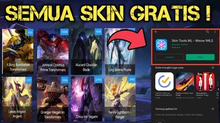 SEMUA SKIN JADI GRATIS, APLIKASI INI ADA DI PLAYSTORE !! JGN SAMPE MOONTON TAU