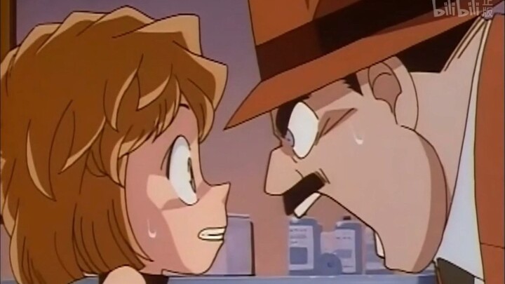 [Conan] Ai's first appearance was so dramatic that it scared Conan to death.