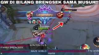 FANNY GW DI BILANG GBLK SAMA MUSUH AUTO MENGAMUK COY PAKE INDIHOUSE - Mobile Legends