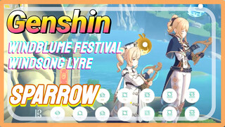 [Genshin Windblume Festival Windsong Lyre] [Sparrow]