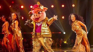 A PORQUINHA cantou Girl On Fire | The Masked Singer Brasil