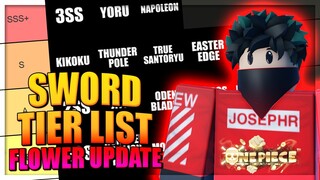 Sword Damage Tier List - After Buff! in A One Piece Game