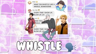 Haikyuu Lyric Prank || KuroKawaSumuLev || WHISTLE - BLACKPINK