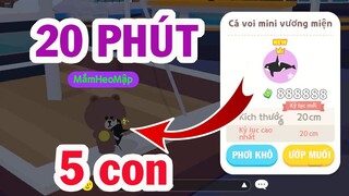 PLAY TOGETHER|  thuyền ra nhiều cá mini nhiều nhất game play together|Mắm TV